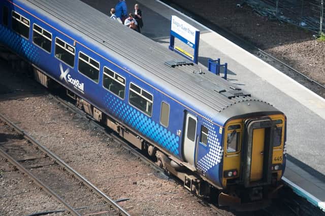 Signal problems at Glasgow Queen Street caused chaos for commuters. Picture: John Devlin