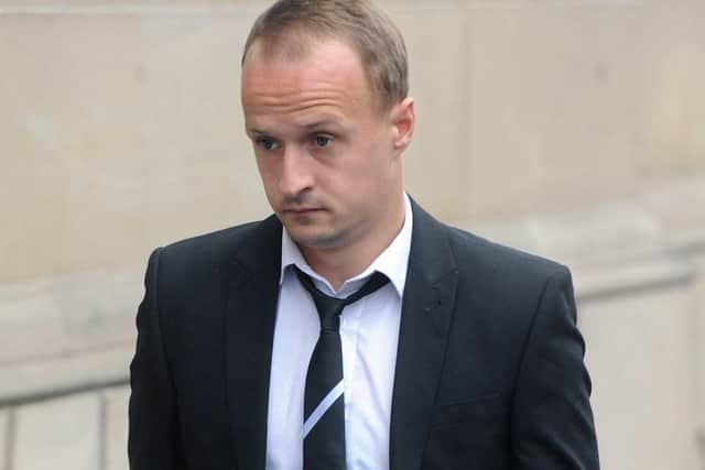 Leigh Griffiths was admonished by the Sheriff. Picture: TSPL
