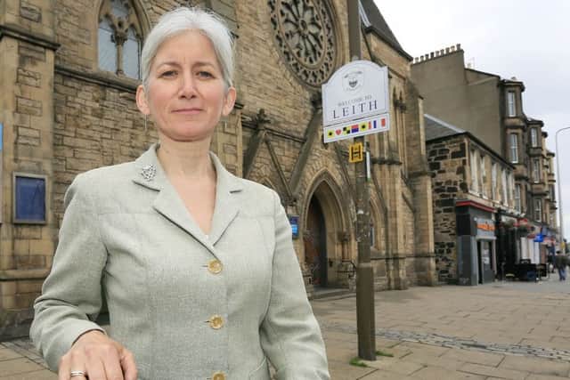 The winning Labour candidate, Marion Donaldson. Picture: Gordon Fraser