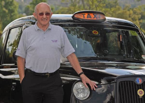 Alan Moir is the oldest employee driving for City Cabs. Picture: Neil Hanna