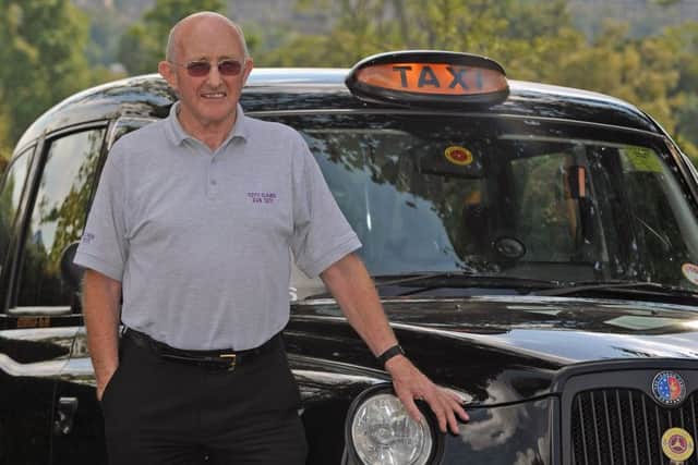 Alan Moir is the oldest employee driving for City Cabs. Picture: Neil Hanna