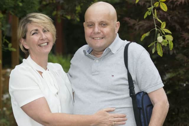 Paul Selwood and his wife Joanna are so grateful for the help he has received at the Marie Curie Hospice in Fairmilehead