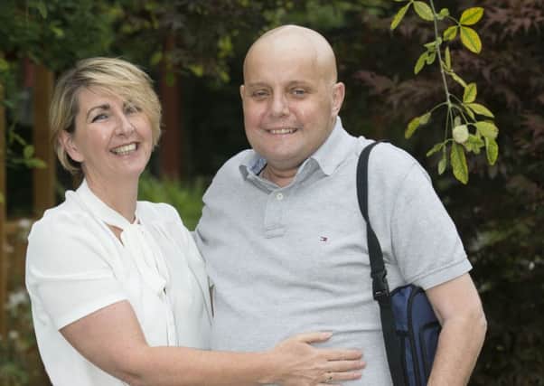 Paul Selwood and his wife Joanna are so grateful for the help he has received at the Marie Curie Hospice in Fairmilehead