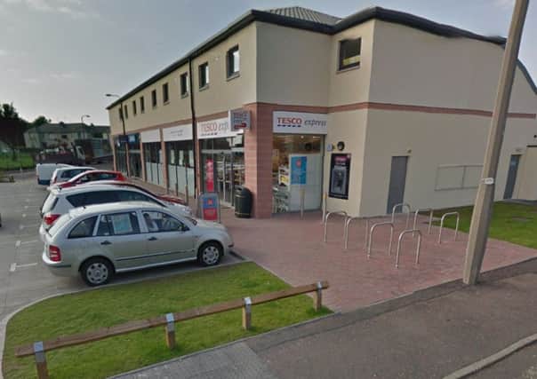 The man was robbed at the Tesco Express ATM on Stenhouse Place East. Picture: Google