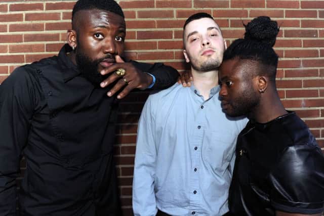 Mercury Prize-winners Young Fathers. Picture: John Devlin