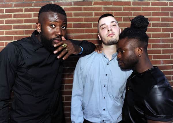 Mercury Prize-winners Young Fathers. Picture: John Devlin