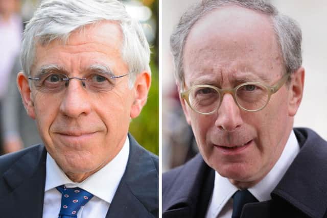 Jack Straw, left and Malcolm Rifkind. Picture: PA