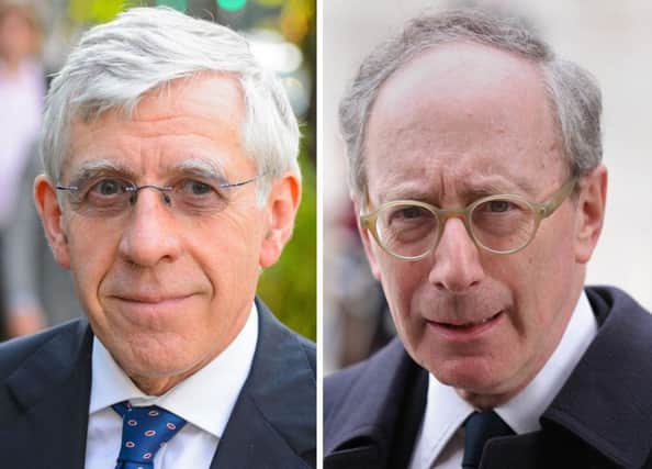 Jack Straw, left and Malcolm Rifkind. Picture: PA