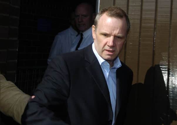 Lord Mike Watson after his release from Saughton Prison in 2006. Picture: Ian Rutherford