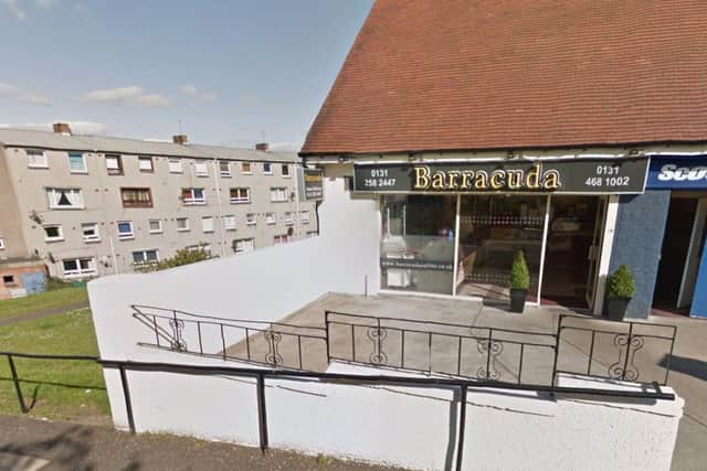 The Barracuda chip shop, pictured before the fire, has been damaged. Picture: Google