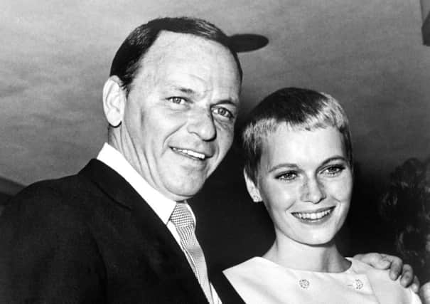 Frank Sinatra and Mia Farrow in July 1966. Picture: AFP/Getty