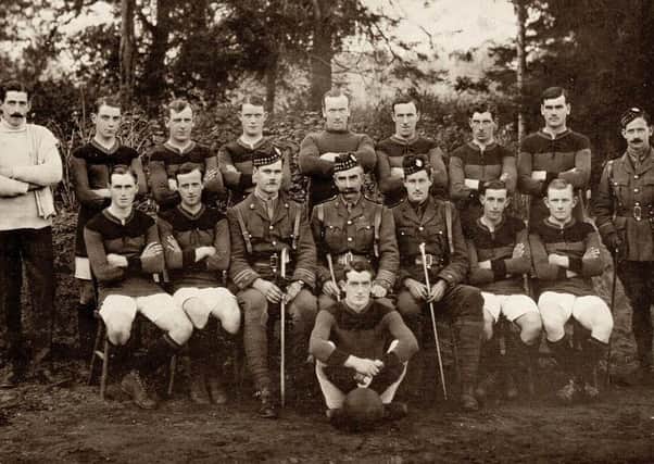 McCraes Battalion was formed in 1915 and most of the Hearts team, which at the time was leading the Scottish league, joined up. Picture: Contributed