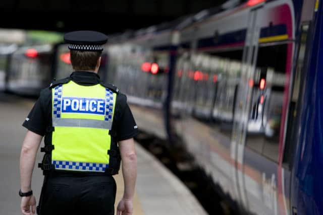 Police say some Hearts fans were badly behaved on Saturday. Picture: Comp