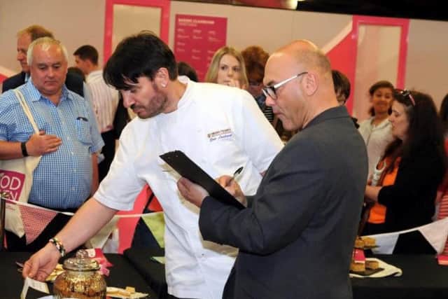 Gregg Wallace, right, will appear at the Great British Bake Off live show in Edinburgh