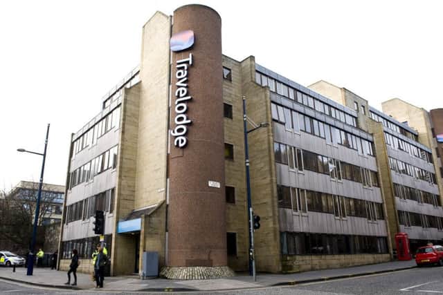 The Travelodge apparently did not provide a comfortable stay for at least one tourist.Picture: Ian Georgeson