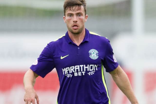 Lewis Stevenson admits Hibs are playing catch-up on Rangers. Picture: John Devlin