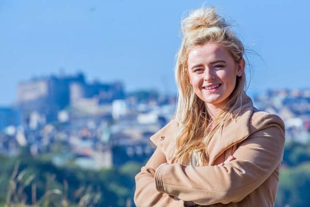 Caitlyn Vanbeck is making an impact on The X Factor. Picture: Ian Georgeson
