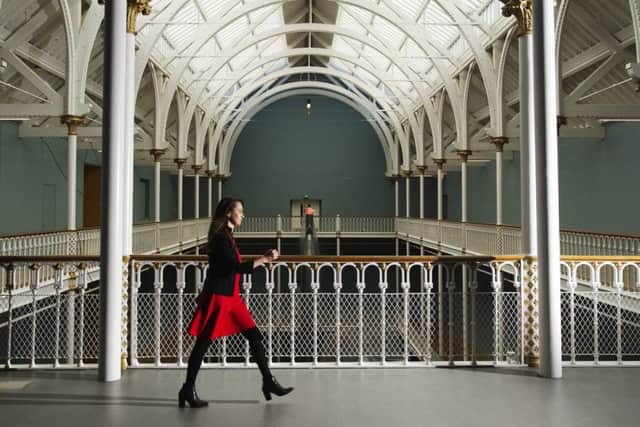 A part of the interior of one of the new galleries. Picture: Ian Rutherford