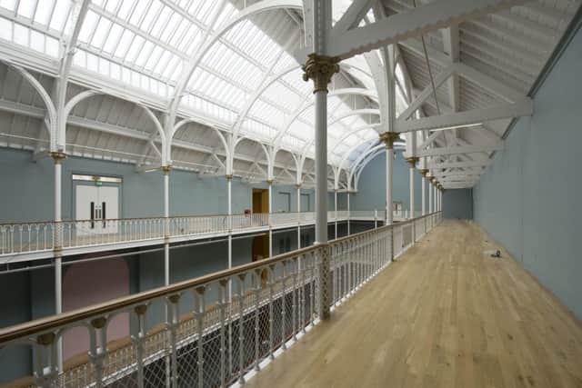 An interior of one of the new galleries. Picture: Ian Rutherford