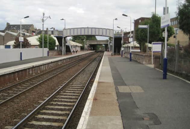 The incident occurred near Falkirk Grahamston station. Picture: geograph.co.uk