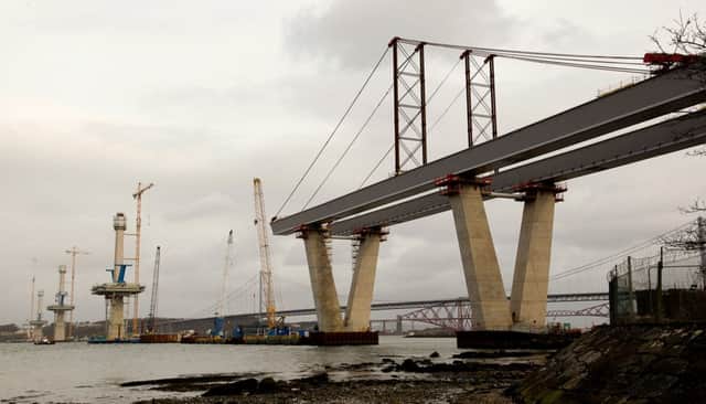 The work is connected to the construction of the Queensferry Crossing. Picture: TSPL