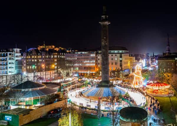 The Edinburgh Christmas budget is set to be slashed. Picture: Comp