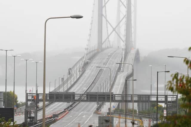 The Forth Road Bridge is to remain closed until the New Year. Picture: Ian Rutherford