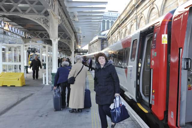 Industrial action by rail staff could hit Edinburgh. Picture: Phil Wilkinson