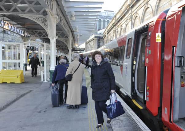 Industrial action by rail staff could hit Edinburgh. Picture: Phil Wilkinson
