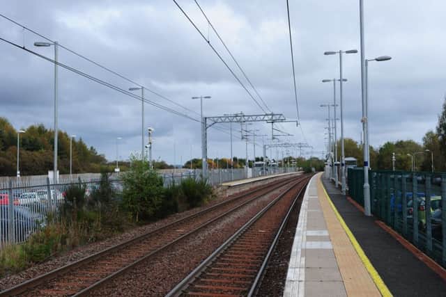 The incident is believed to have occurred near Uphall Station. Picture: TSPL