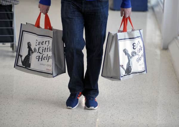 More and more people are reusing 'bags for life' than paying for 5p plastic carrier bags. Picture: John Devlin