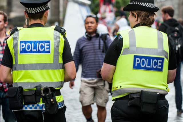 Police carried out a series of enforcement raids in East Lothian. Picture: Ian Georgeson