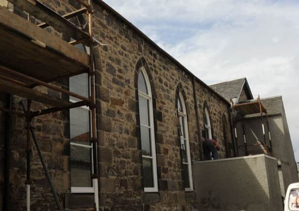 The robbery happened at St Andrews High Church in Musselburgh.