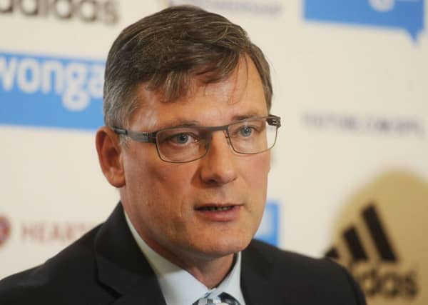 Craig Levein. Picture: Greg Macvean
