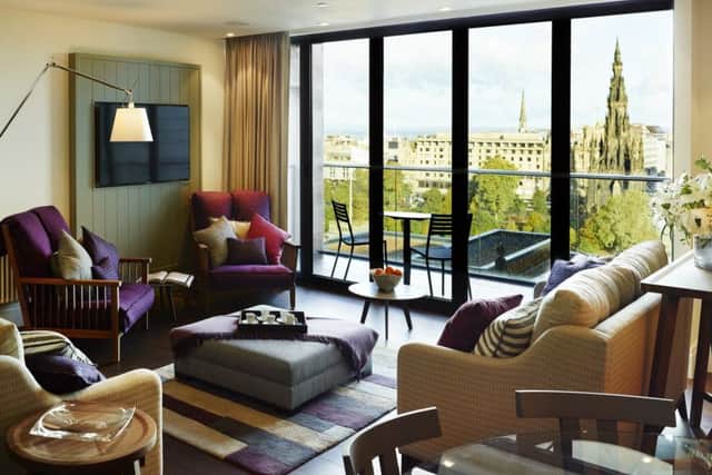 Stunning views from the
Old Town Chambers Apartments. Picture: contributed