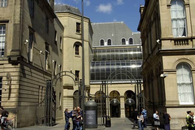 Edinburgh Sheriff Court heard Connor Dalziel hit his friend in the neck. Picture: Greg Macvean