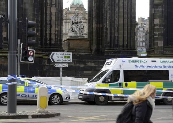 Polcie were called at around 2pm.