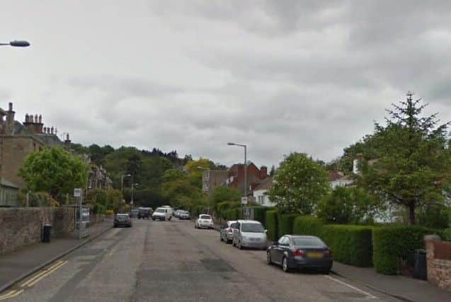 The man's home is situated on Morningside Drive near to its junction with Plewlands Terrace. Picture: Google