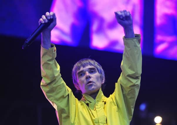 Stone Roses frontman Ian Brown. Picture: Robert Perry