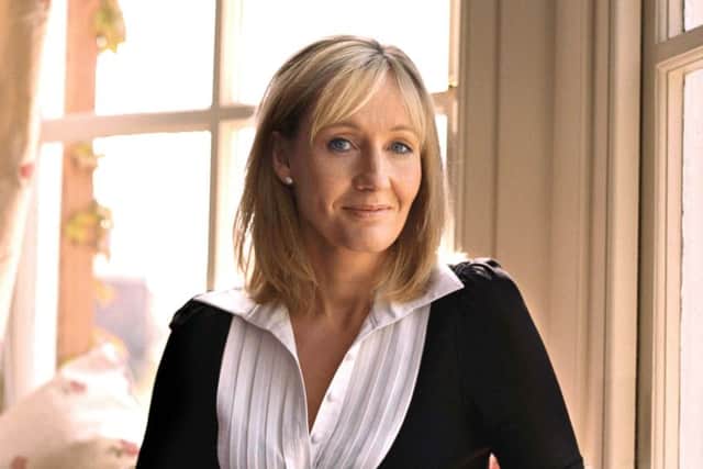 JK Rowling told DJ Simon Mayo that she was worried she would die before getting her stories published. Picture: AP