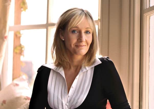 JK Rowling told DJ Simon Mayo that she was worried she would die before getting her stories published. Picture: AP