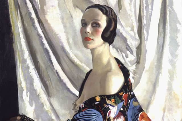 Self-portrait (Mrs Grahame Johstone), c.1929, by Doris Zinkeisen (1897-1991)