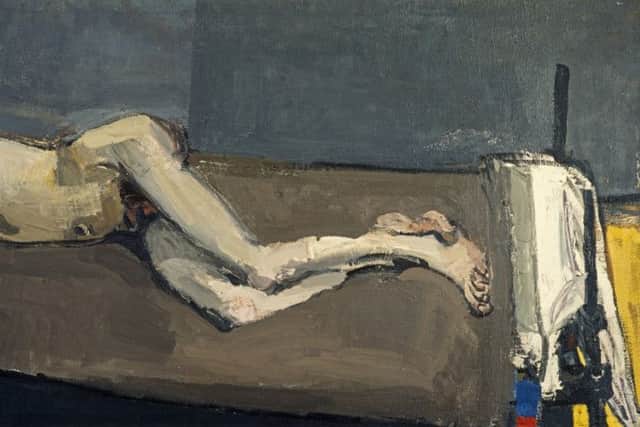 Sleeping Nude, 1955, by Joan Eardley (1921-63)