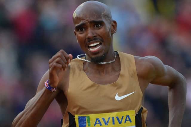 Mo Farah is looking forward to running in Edinburgh in January
