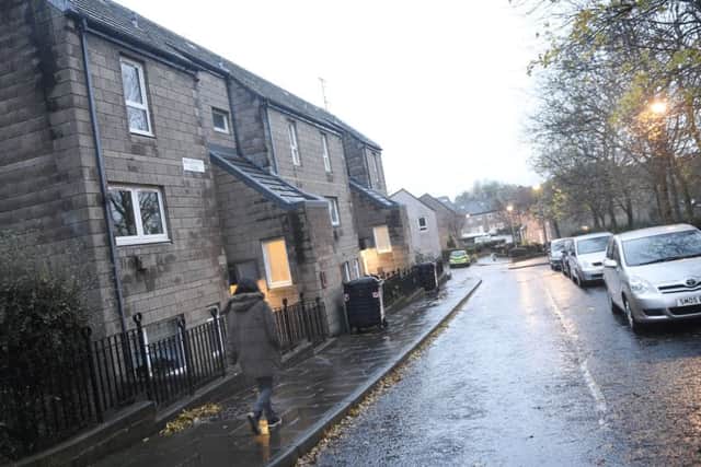 Ballantyne Road in Leith where a private hire driver was robbed. Pic: Greg Macvean