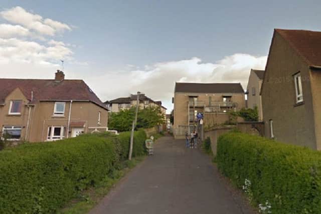The robbery took place at Fernieside Crescent, Edinburgh. Picture: Google