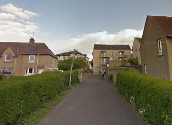 The robbery took place at Fernieside Crescent, Edinburgh. Picture: Google
