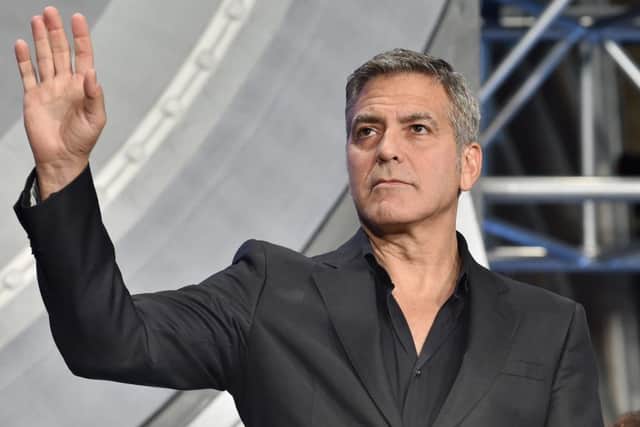 Clooney is speaking at the Scottish Business Awards tonight.