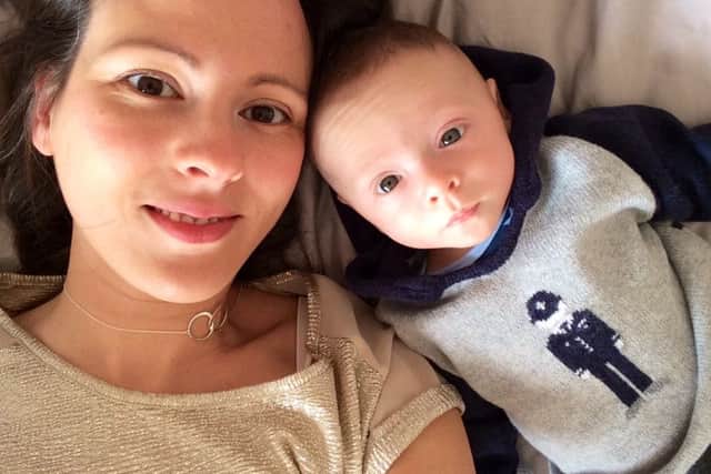 Sarra with her son Callum. Picture: submitted