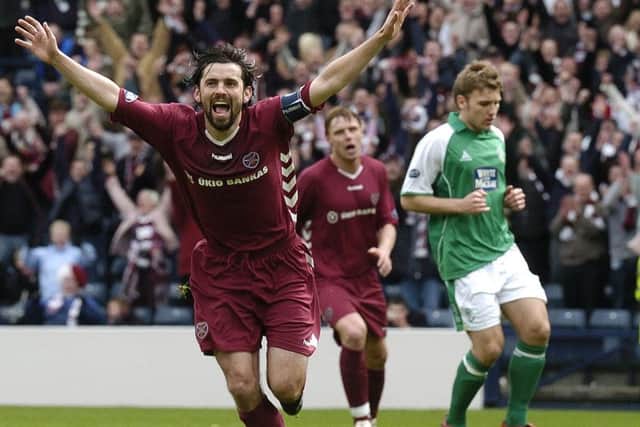 Paul Hartley scored 38 goals for Hearts